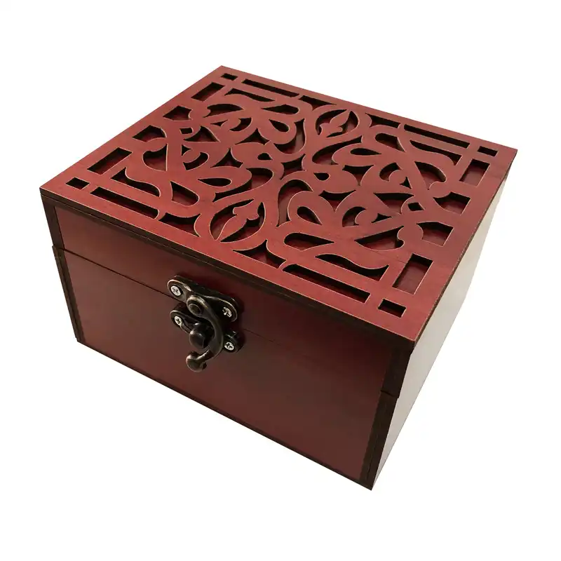 جعبه هدیه چوبی مدل j70