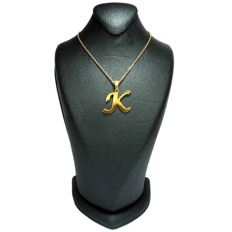 گردنبند زنانه طرح حرف K کد u284