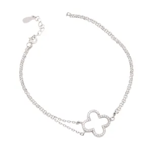 دستبند نقره زنانه کد B1198