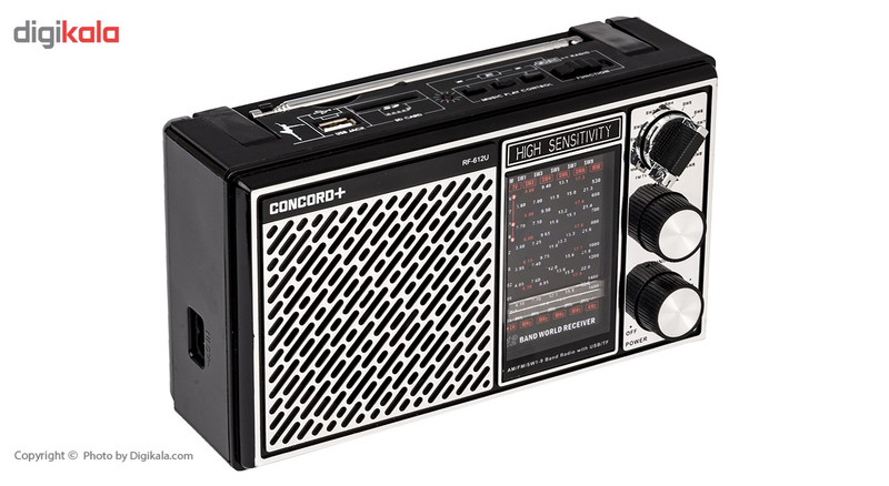 رادیو کنکورد پلاس مدل RF-612U رادیو کنکورد پلاس مدل RF-612U