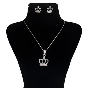 نیم ست زنانه طرح تاج کد 327