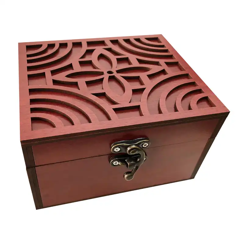 جعبه هدیه چوبی مدل j72