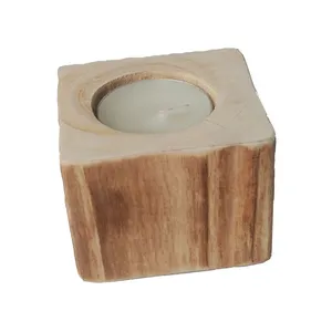 جا شمعی چوبی مدل 111