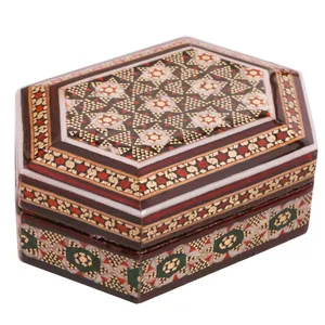 جعبه جواهرات خاتم کاری کد 889