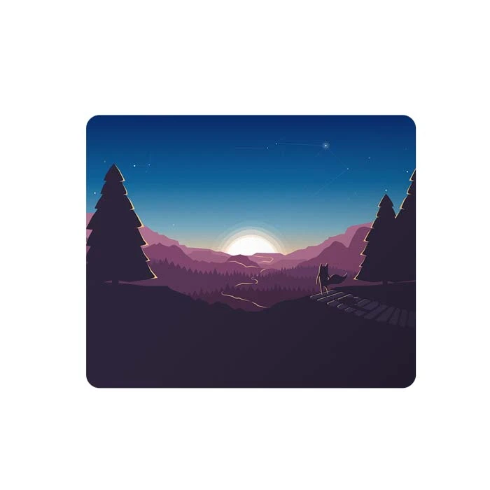 ماوس پد طرح جنگل کد DDS069