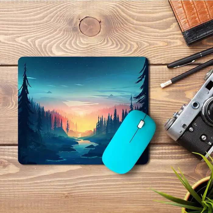 ماوس پد طرح جنگل کد DDS071