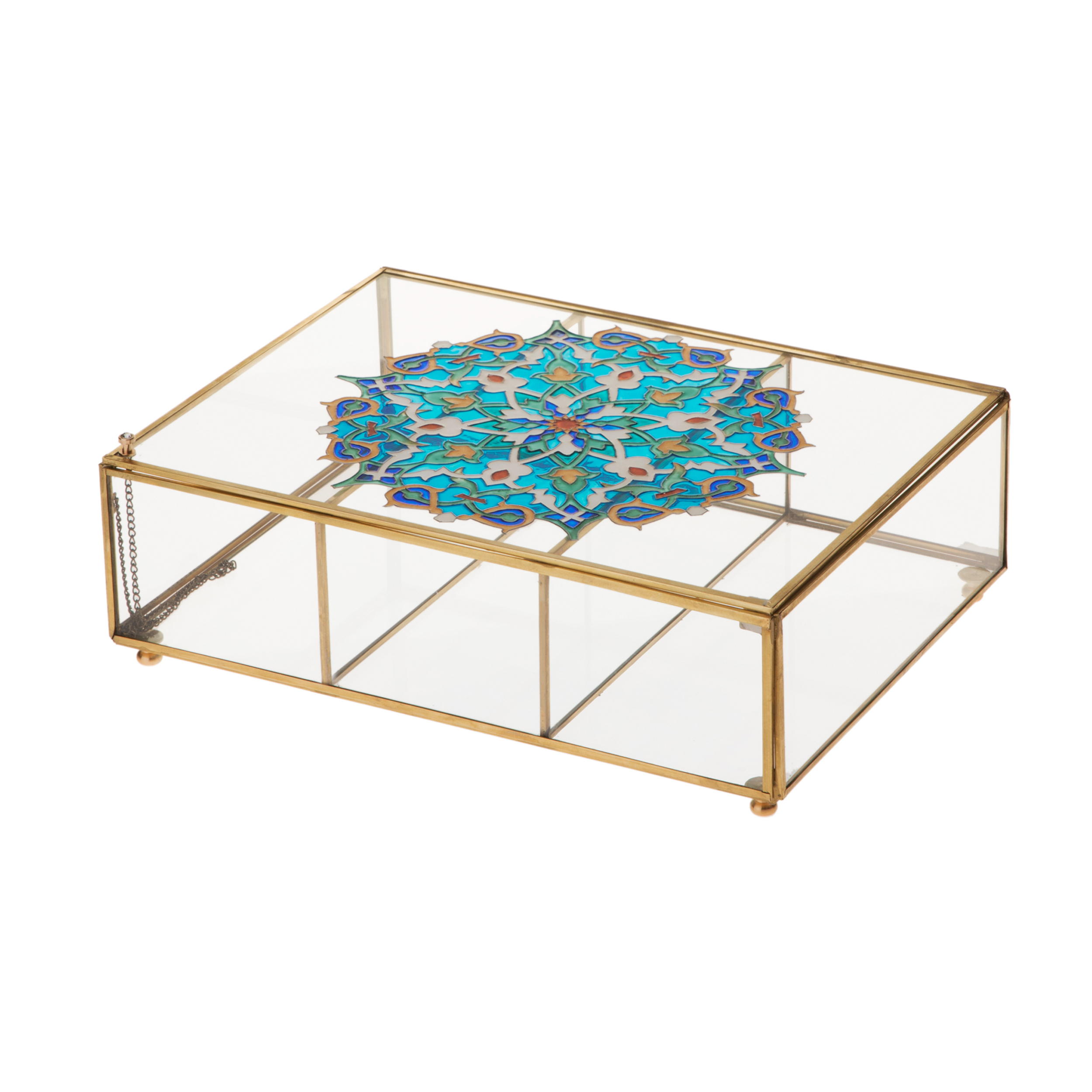 شکلات خوری شیشه ای مدل Marmar3-Vit کد RM2028