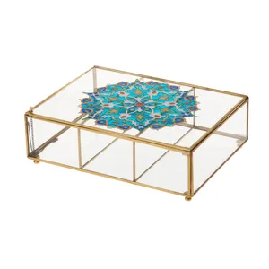 شکلات خوری شیشه ای مدل Marmar3-Vit کد RM2028