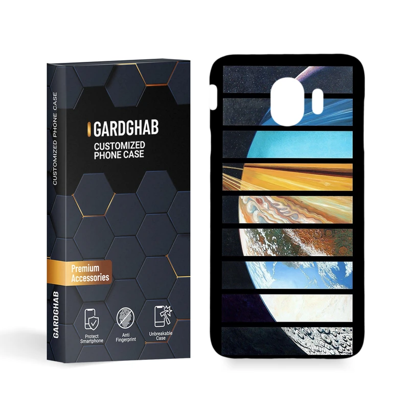 کاور گارد قاب مدل کهکشان مناسب برای گوشی موبایل سامسونگ Galaxy J4 2018