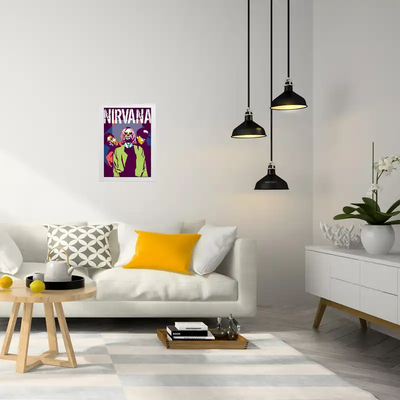 تابلو طرح نیروانا کد T229