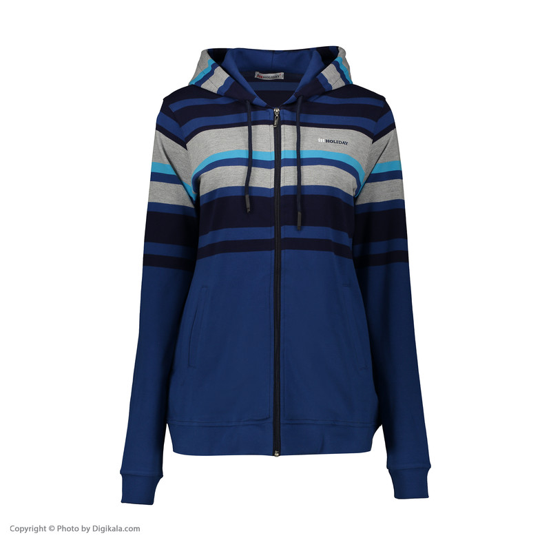 سویشرت ورزشی زنانه هالیدی مدل 804108-Navy Blue