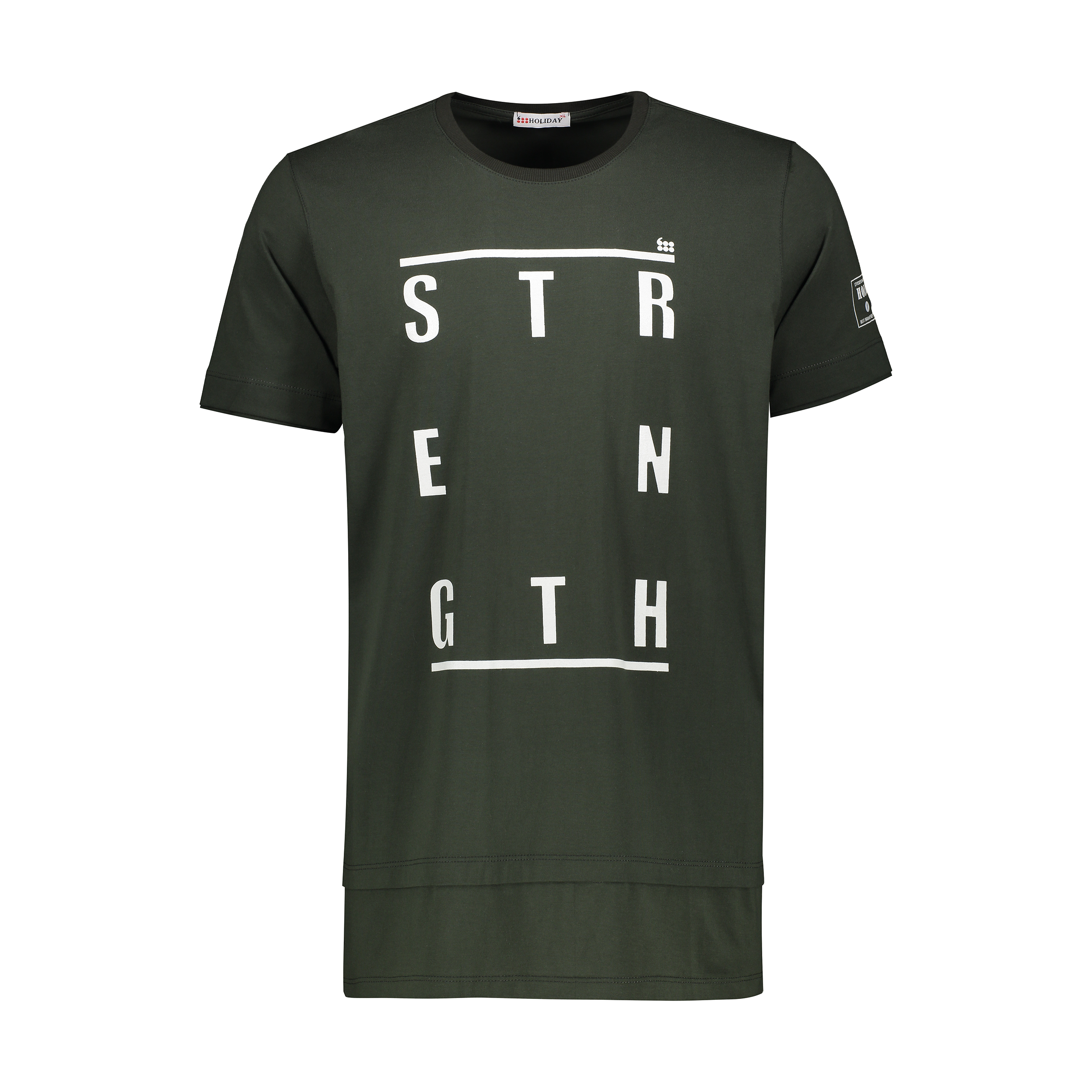 تی شرت ورزشی مردانه هالیدی مدل 807104-Dark Green