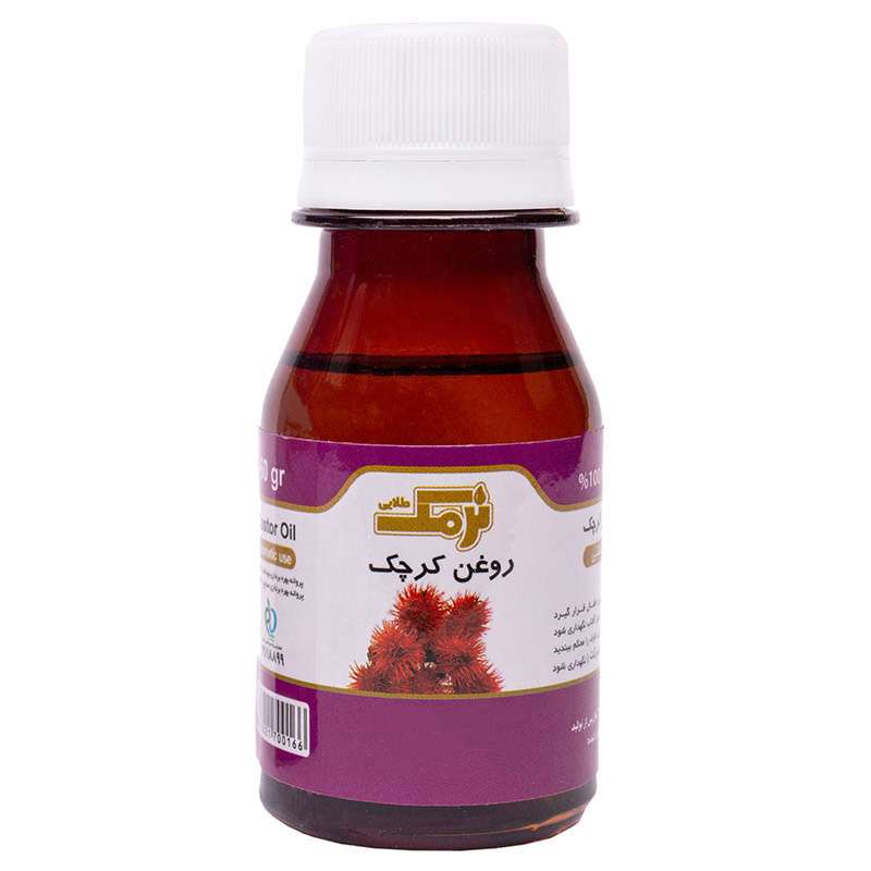 روغن کرچک نرمک طلایی مدل K60 حجم 60 میلی لیتر روغن کرچک نرمک طلایی مدل K60 حجم 60 میلی لیتر