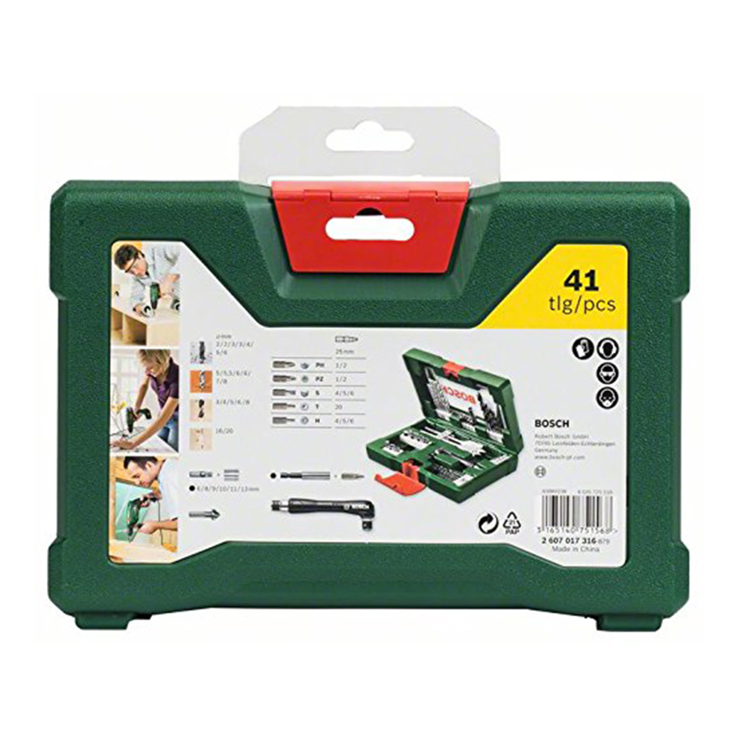 مجموعه 41 عددی ابزار بوش کد 2607017316