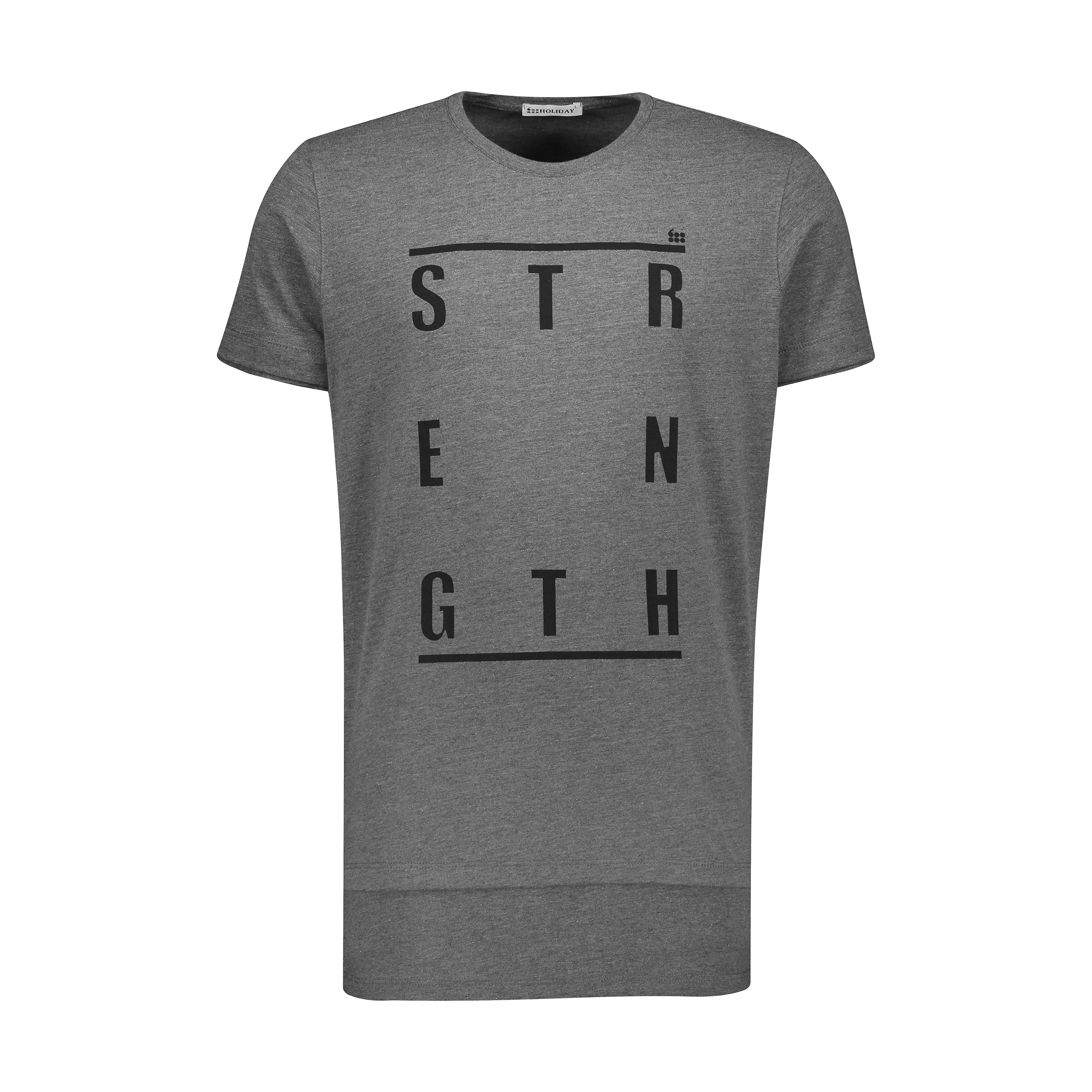 تی شرت ورزشی مردانه هالیدی مدل 807104-Dark Grey