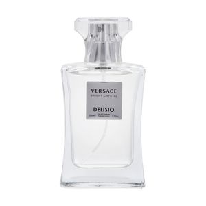 ادوپرفیوم زنانه دلیسیو مدل VERSACE BRIGHT CRYSTAL حجم 50 میلی لیتر