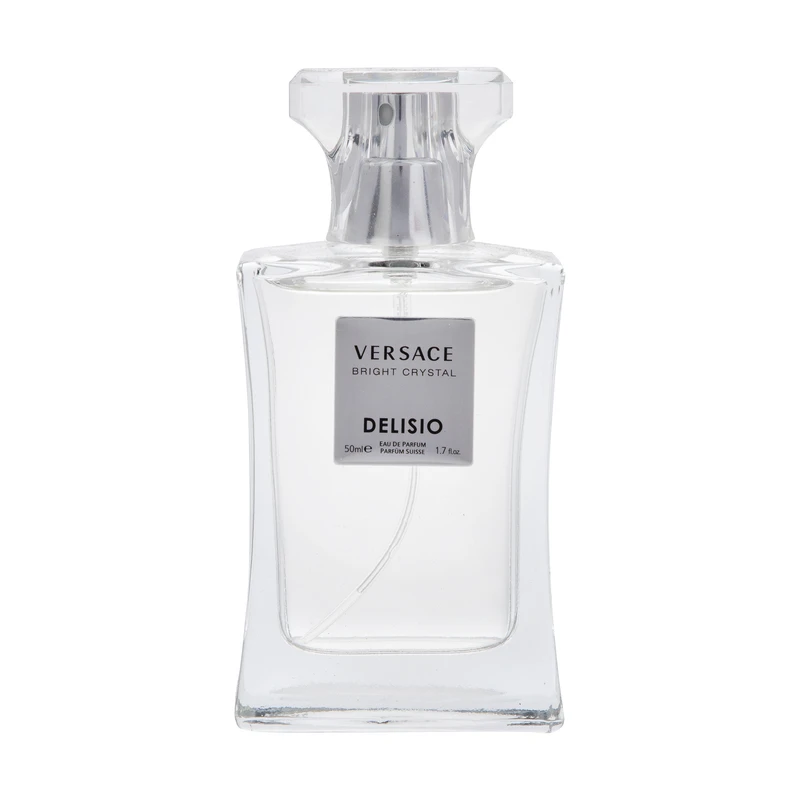 ادوپرفیوم زنانه دلیسیو مدل VERSACE BRIGHT CRYSTAL حجم 50 میلی لیتر