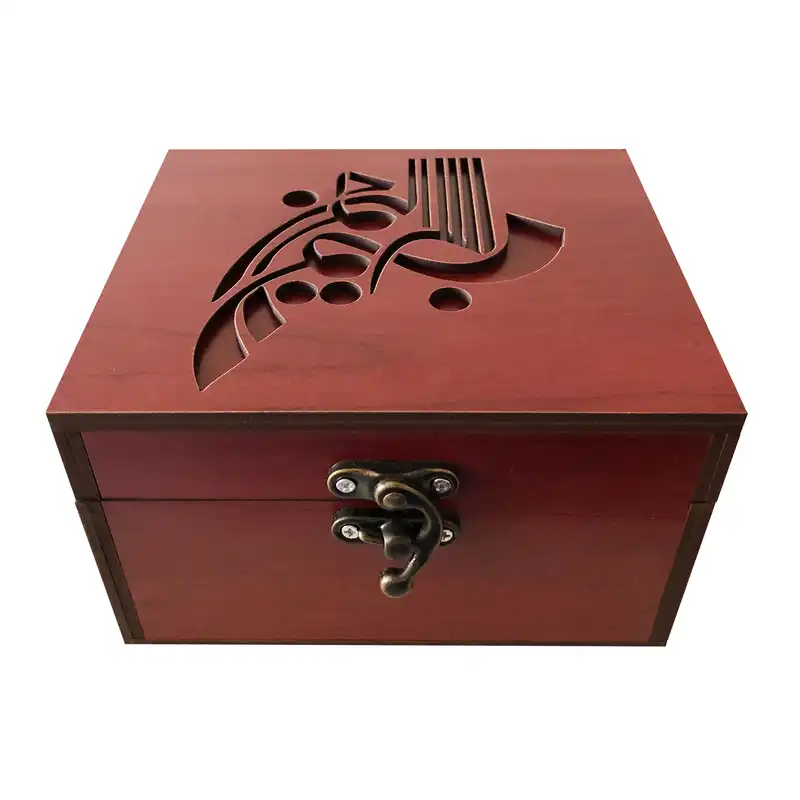 جعبه هدیه چوبی مدل j78