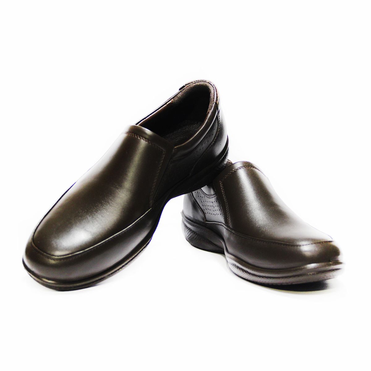کفش روزمره مردانه فرزین کد TKB 0021 رنگ قهوه ای -  - 2
