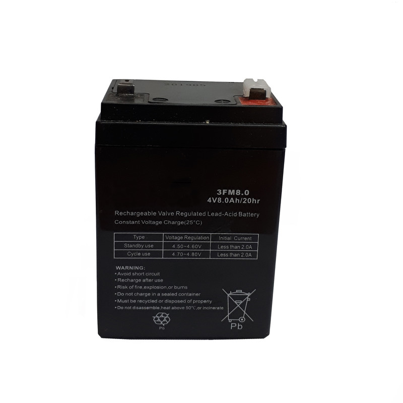 باتری سیلد اسید 4 ولت مدل NB-08 باتری سیلد اسید 4 ولت مدل NB-08