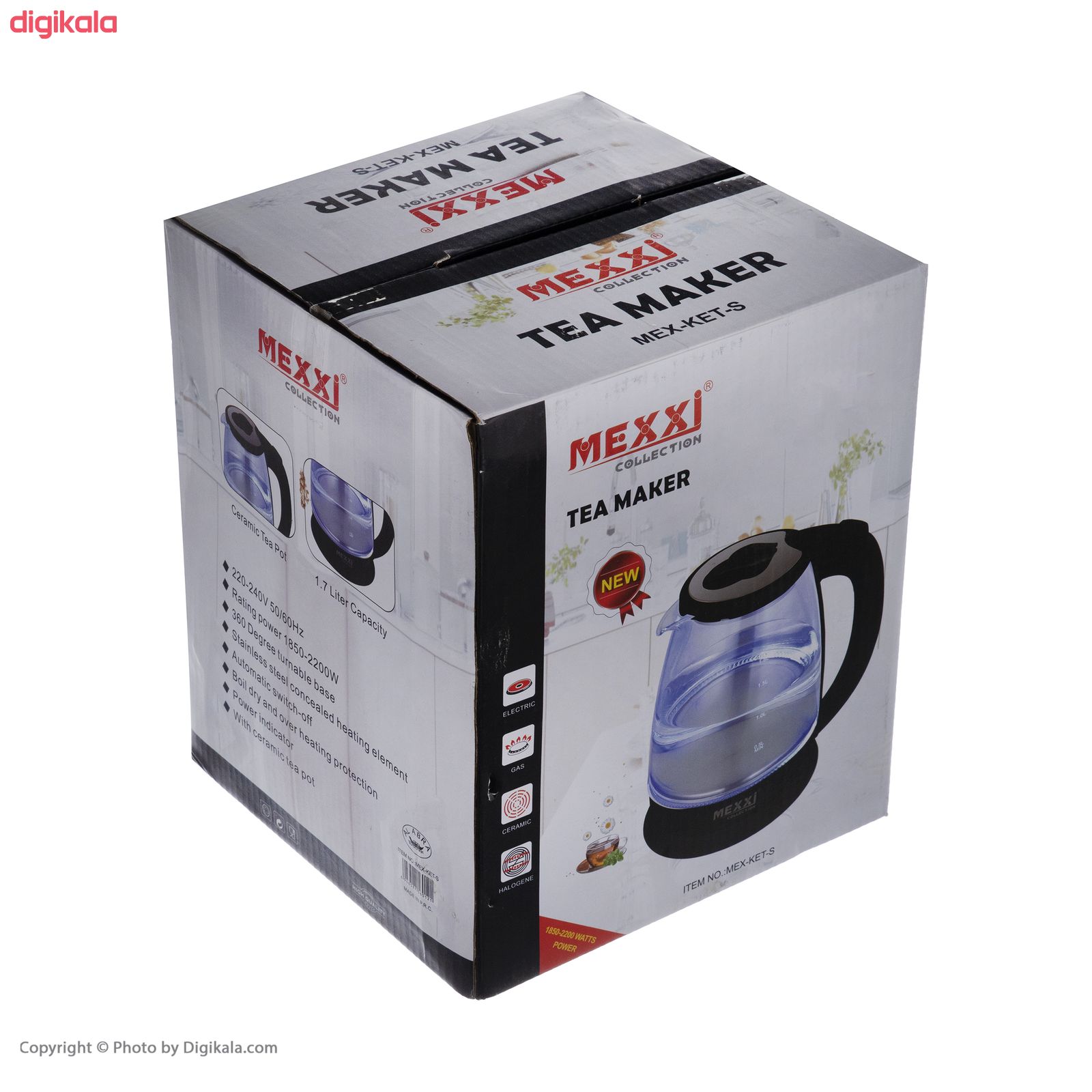 کتری برقی مکسی مدل KET-S main 1 6