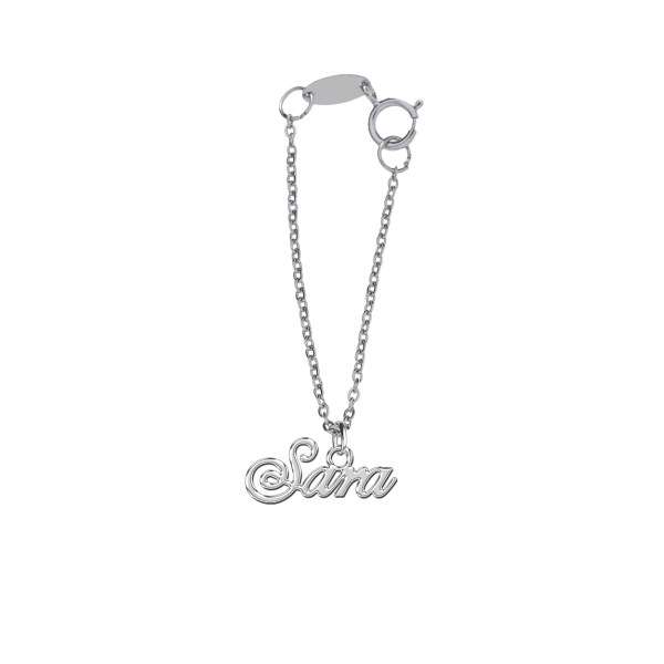 آویز ساعت نقره زنانه طرح اسم سارا کد UW0037 آویز ساعت نقره زنانه طرح اسم سارا کد UW0037