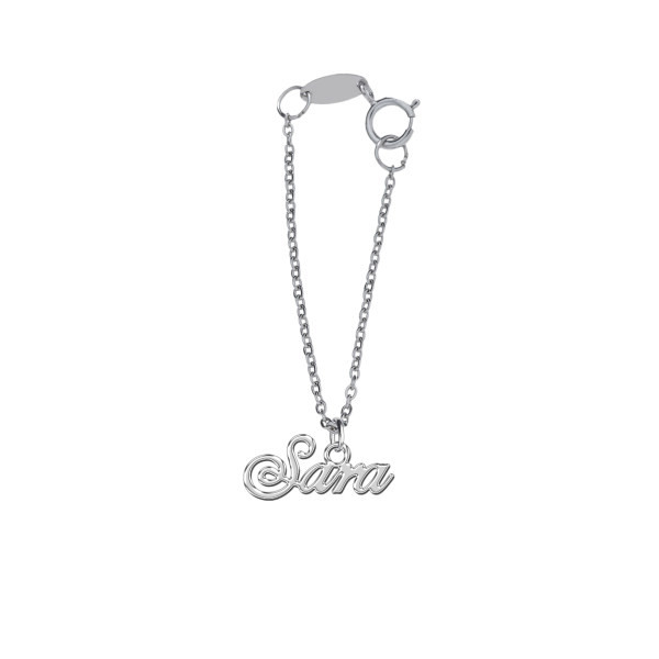 آویز ساعت نقره زنانه طرح اسم سارا کد UW0037 آویز ساعت نقره زنانه طرح اسم سارا کد UW0037