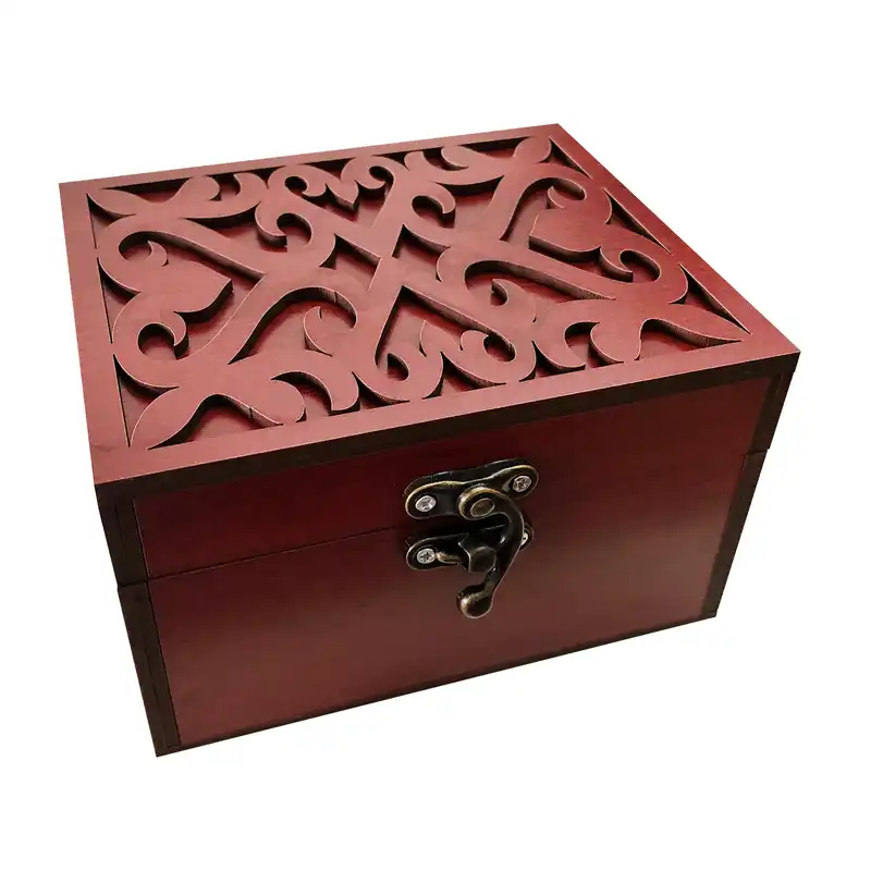 جعبه هدیه چوبی مدل j81