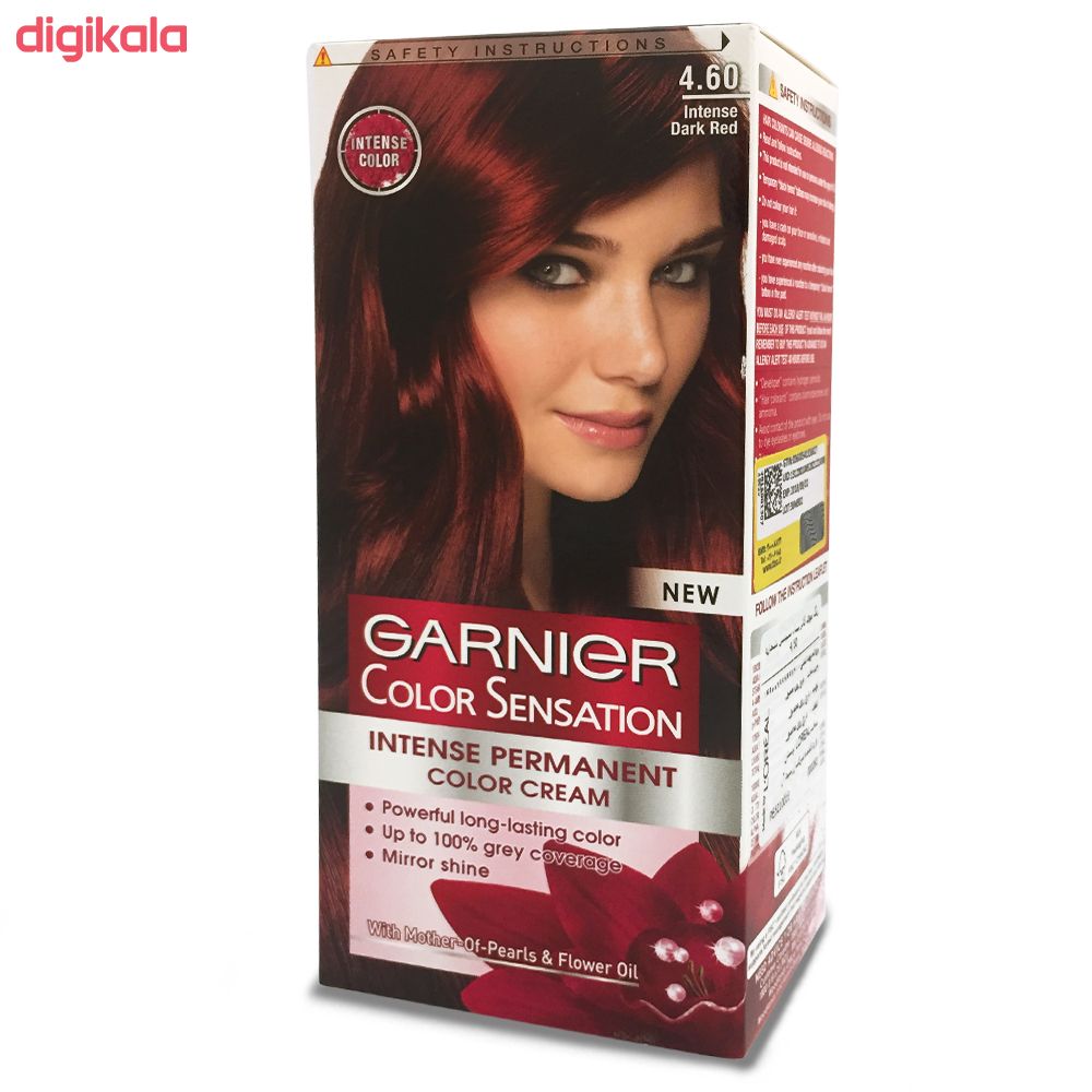 کیت رنگ مو گارنیه شماره 4.60 حجم 40 میلی لیتر رنگ شرابی main 1 2