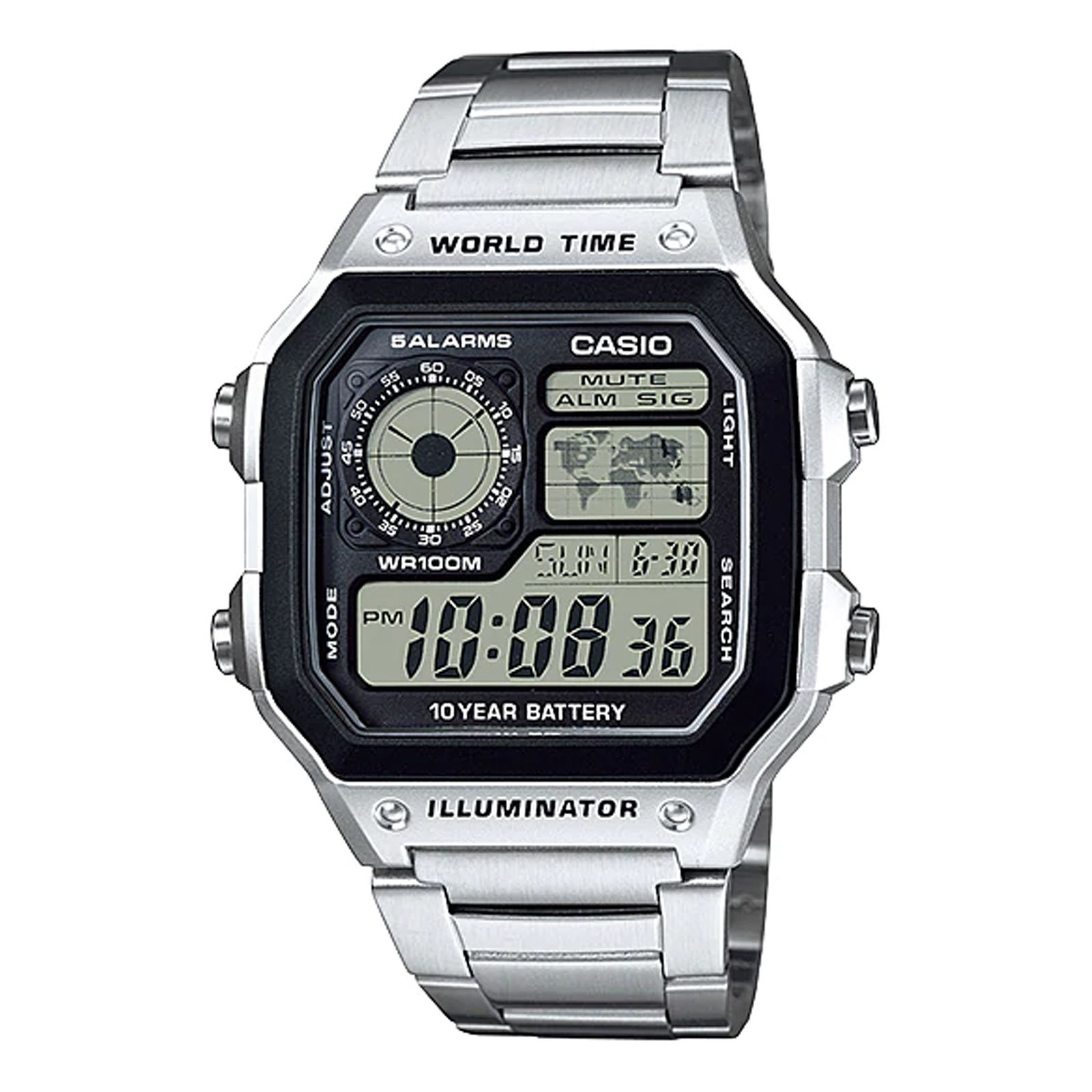 ساعت مچی دیجیتالی کاسیو مدل AE-1200WHD-1AVDF -  - 1