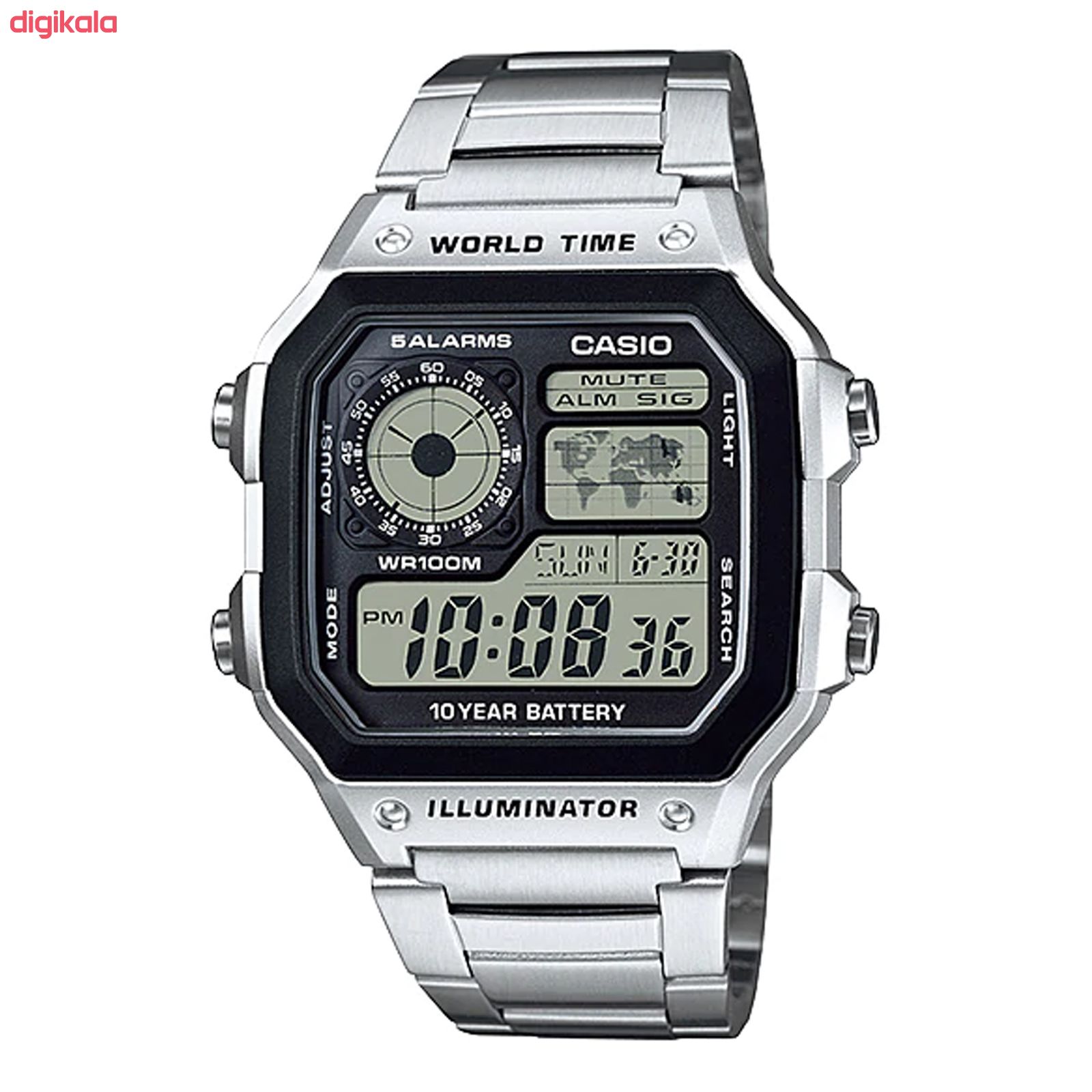 ساعت مچی دیجیتالیکاسیو مدل AE-1200WHD-1AVDF 