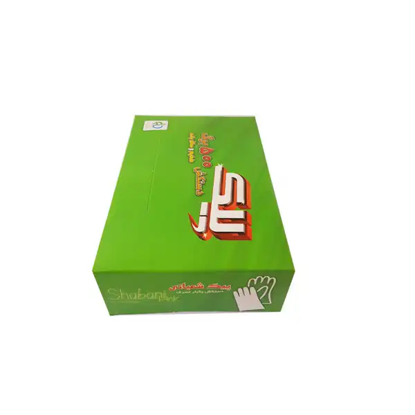 دستکش یکبار مصرف پیک کد 101 بسته 500 عددی