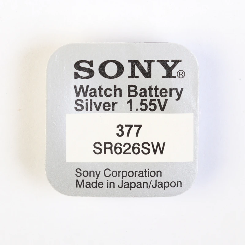 عکس شماره 3 : باتری ساعت سونی مدل ag4 sr626sw 377 بسته 10 عددی