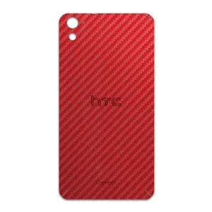 MAHOOT Red-Fiber Cover Sticker for htc One E9s