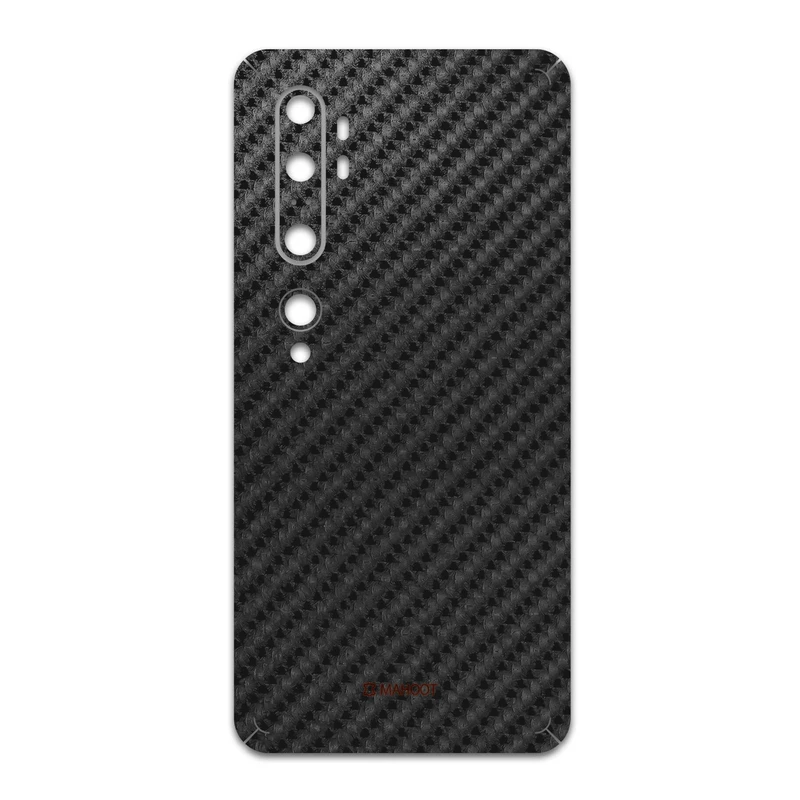 برچسب پوششی ماهوت مدل Shine-Carbon-Fiber مناسب برای گوشی موبایل شیائومی Mi Note 10 Pro