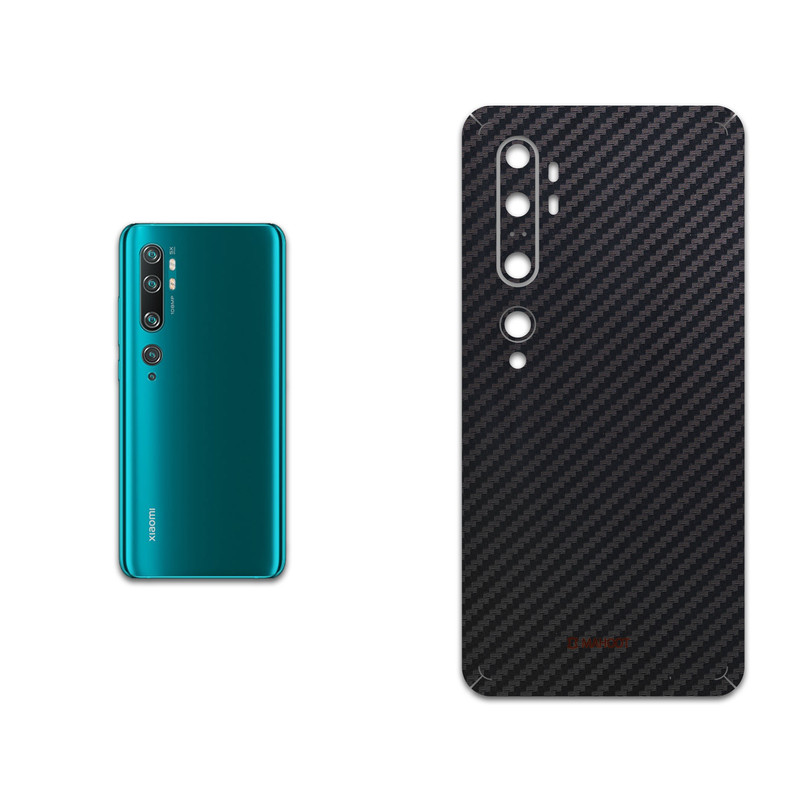 برچسب پوششی ماهوت مدل Carbon-Fiber مناسب برای گوشی موبایل شیائومی Mi Note 10 Pro
