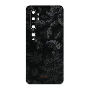 MAHOOT Black-Wildflower Cover Sticker for Xiaomi Mi Note 10 Pro