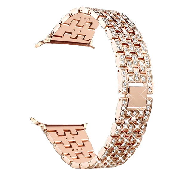بند طرح Diamond کد i1011 مناسب برای اپل واچ 38/40 میلیمتری