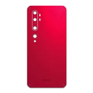 MAHOOT Matte-Warm-Red Cover Sticker for Xiaomi Mi Note 10 Pro