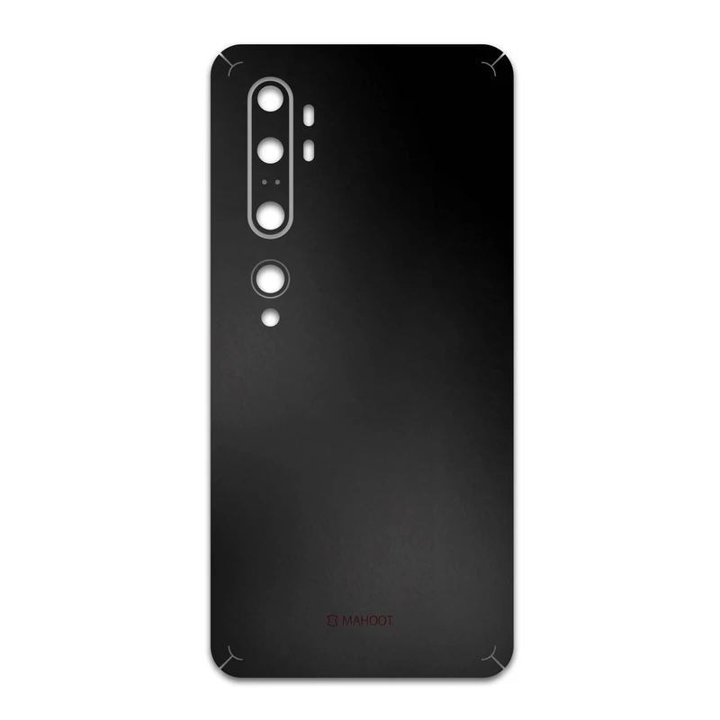 برچسب پوششی ماهوت مدل Black-Matte مناسب برای گوشی موبایل شیائومی Mi Note 10 Pro