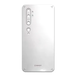 MAHOOT Metallic-White Cover Sticker for Xiaomi Mi Note 10 Pro