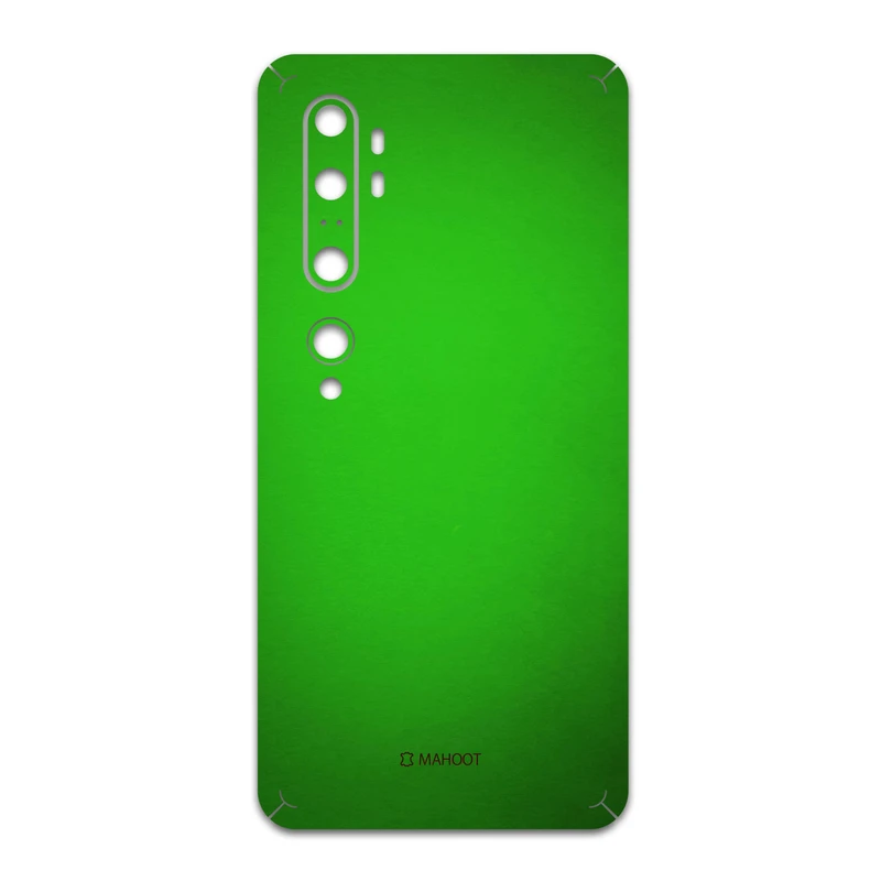 برچسب پوششی ماهوت مدل Metallic-Green مناسب برای گوشی موبایل شیائومی Mi Note 10 Pro