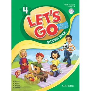 کتاب LETS GO 4 اثر جمعی از نویسندگان انتشارات OXFORD