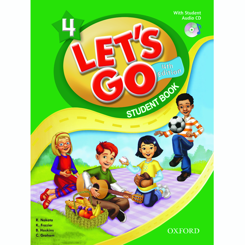 کتاب LETS GO 4 اثر جمعی از نویسندگان انتشارات OXFORD