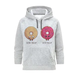 هودی زنانه مدل CUTE  کد J246 رنگ طوسی