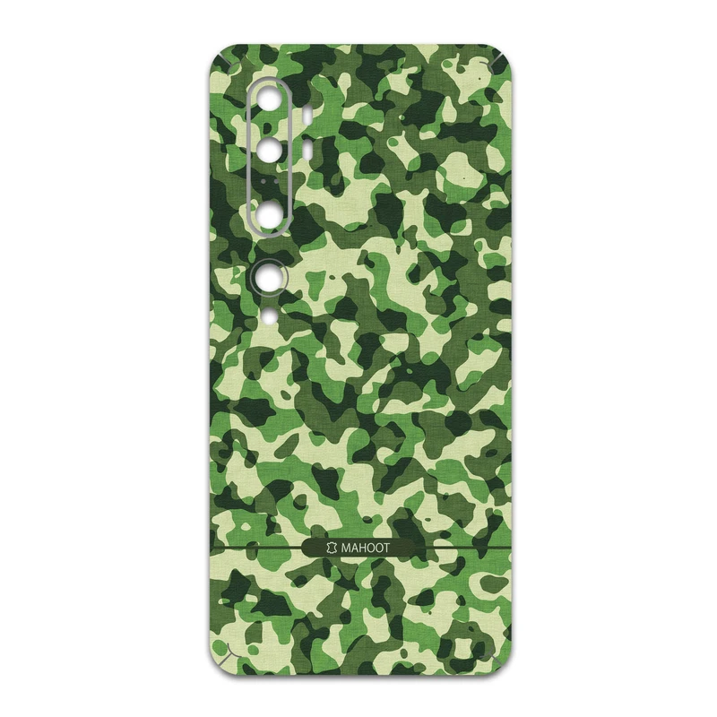 برچسب پوششی ماهوت مدل Army-Green2-Pattern مناسب برای گوشی موبایل شیائومی Mi Note 10 Pro