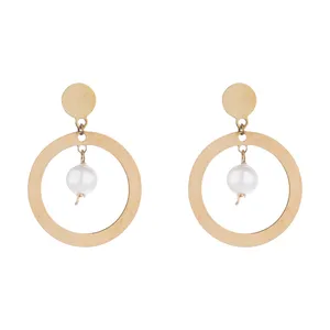 گوشواره طلا 18 عیار زنانه نیوانی مدل EA027