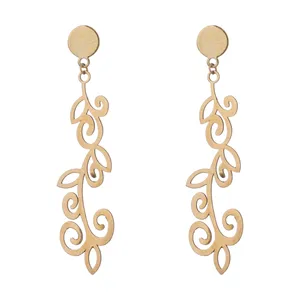 گوشواره طلا 18 عیار زنانه نیوانی مدل EA025
