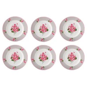 پیش دستی چینی زرین ایران مدل YS-01 بسته 6 عددی