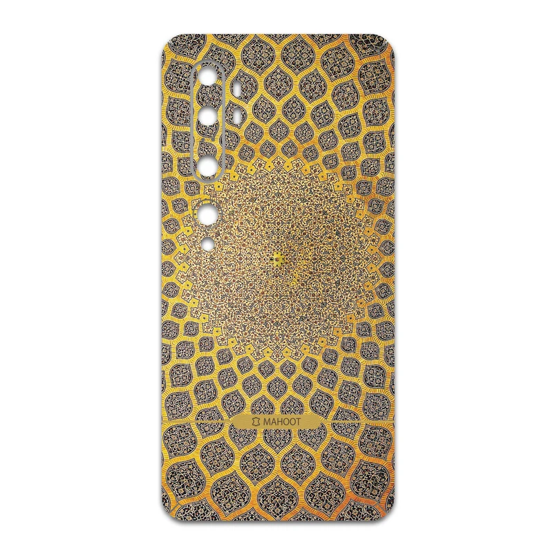 برچسب پوششی ماهوت مدل Sheikh-Lotfollah Mosque-Tile مناسب برای گوشی موبایل شیائومی Mi Note 10 Pro
